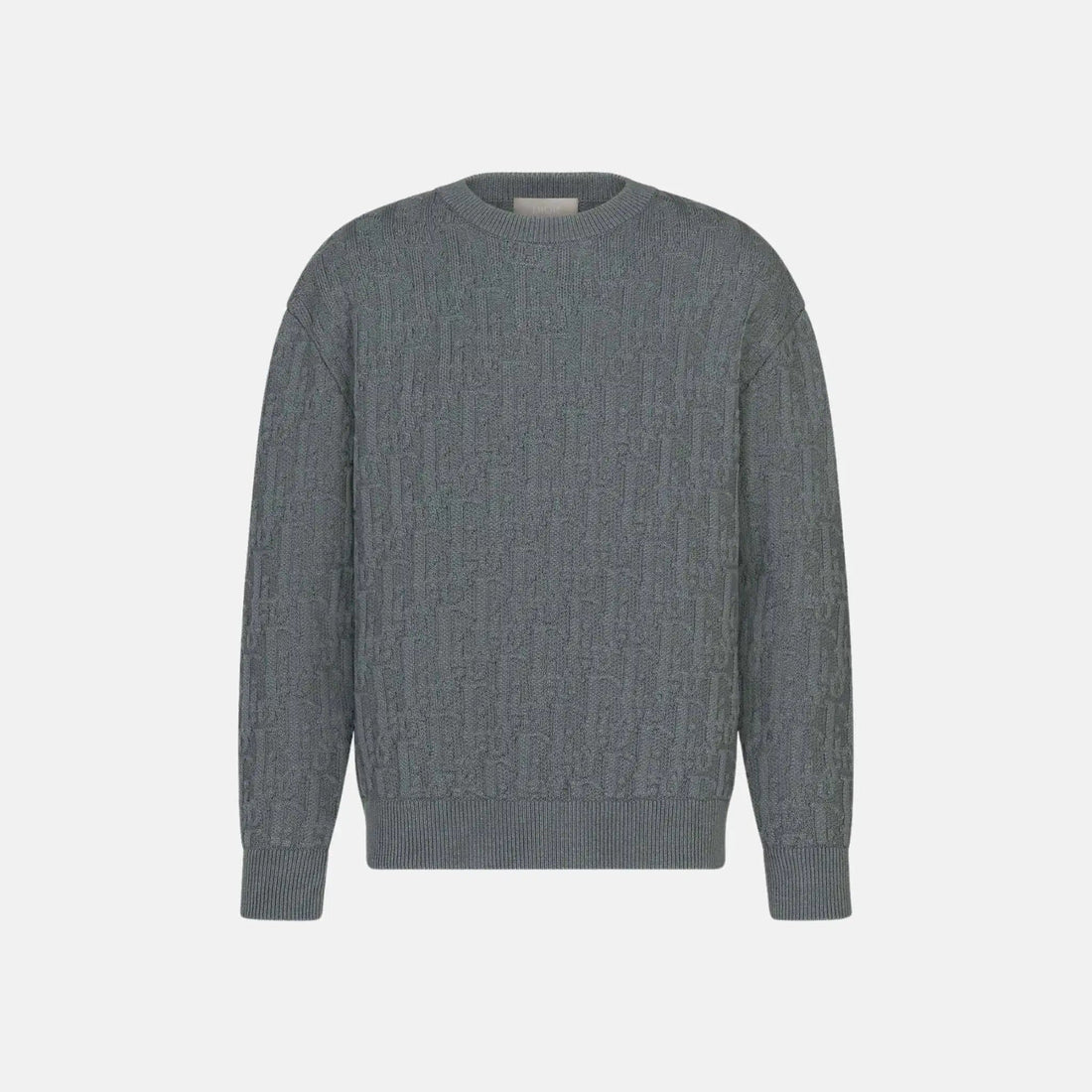 Oblique Sweater In Cotton Blend Jacquard