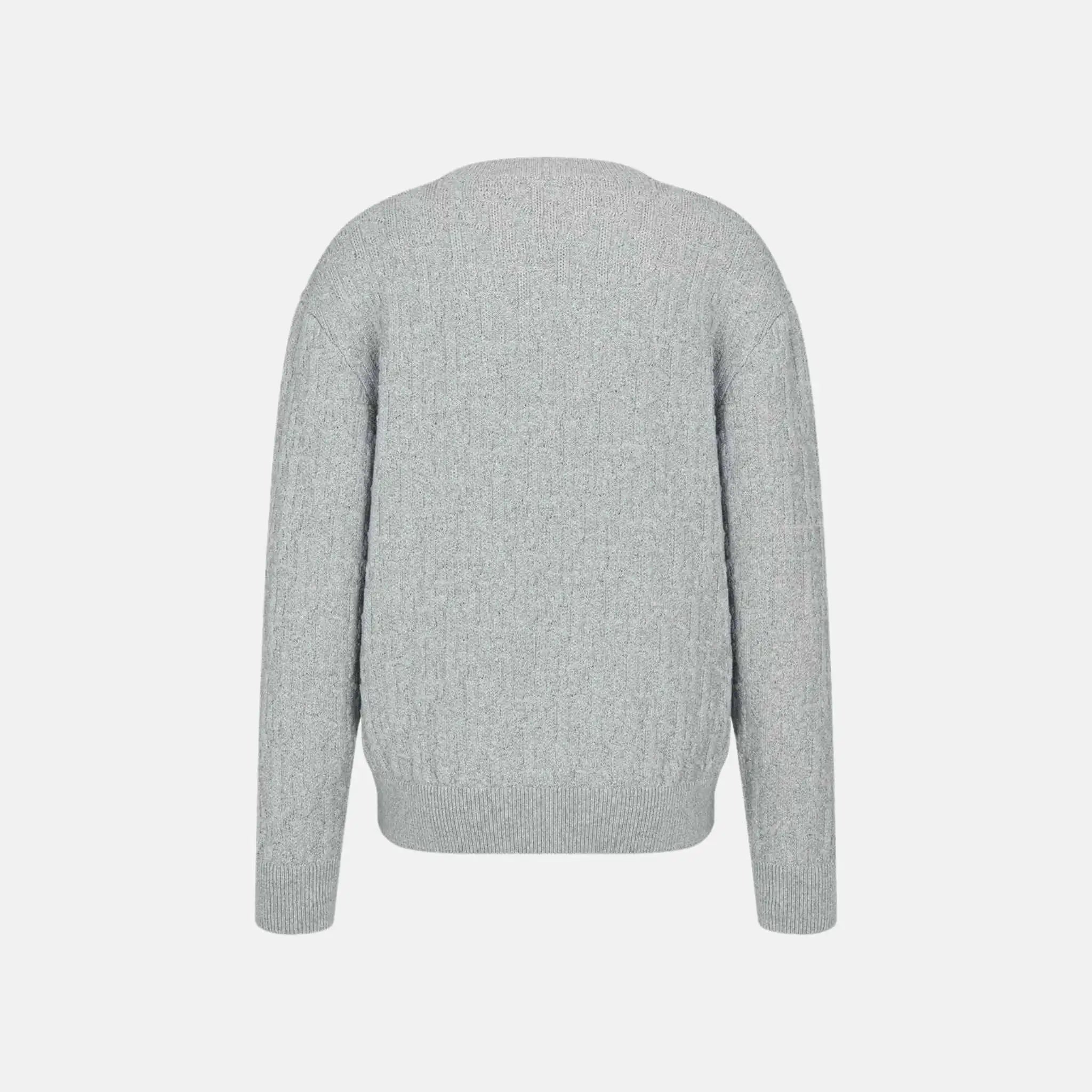 Oblique Sweater In Cotton Blend Jacquard
