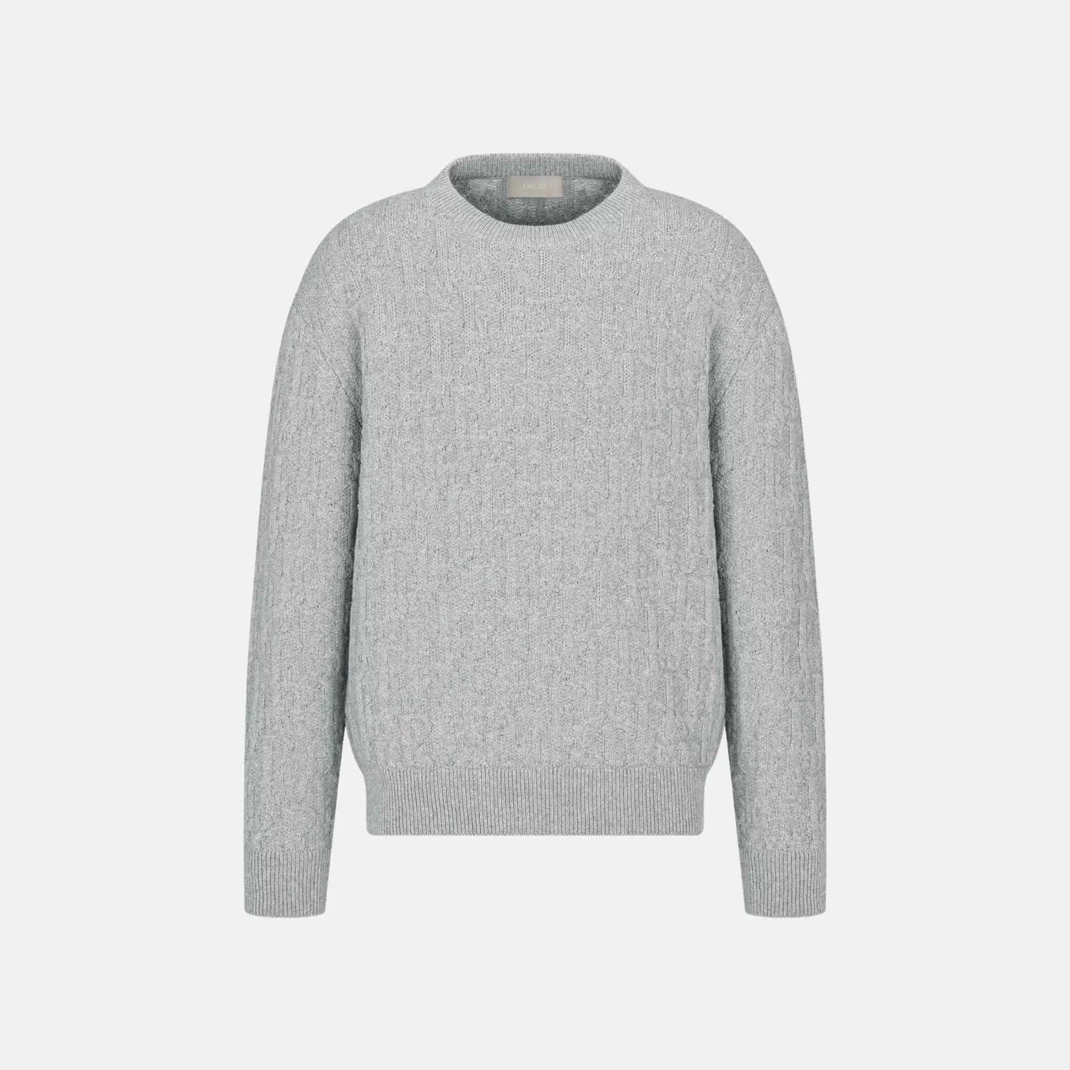 Oblique Sweater In Cotton Blend Jacquard