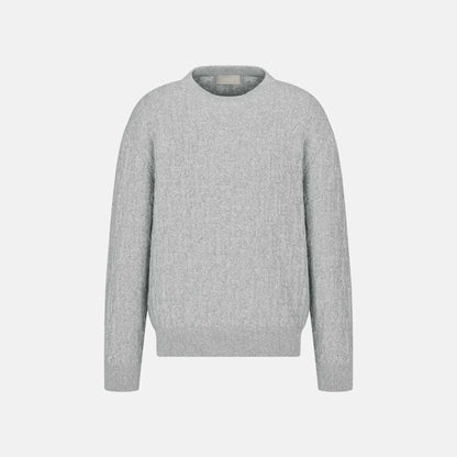 Oblique Sweater In Cotton Blend Jacquard