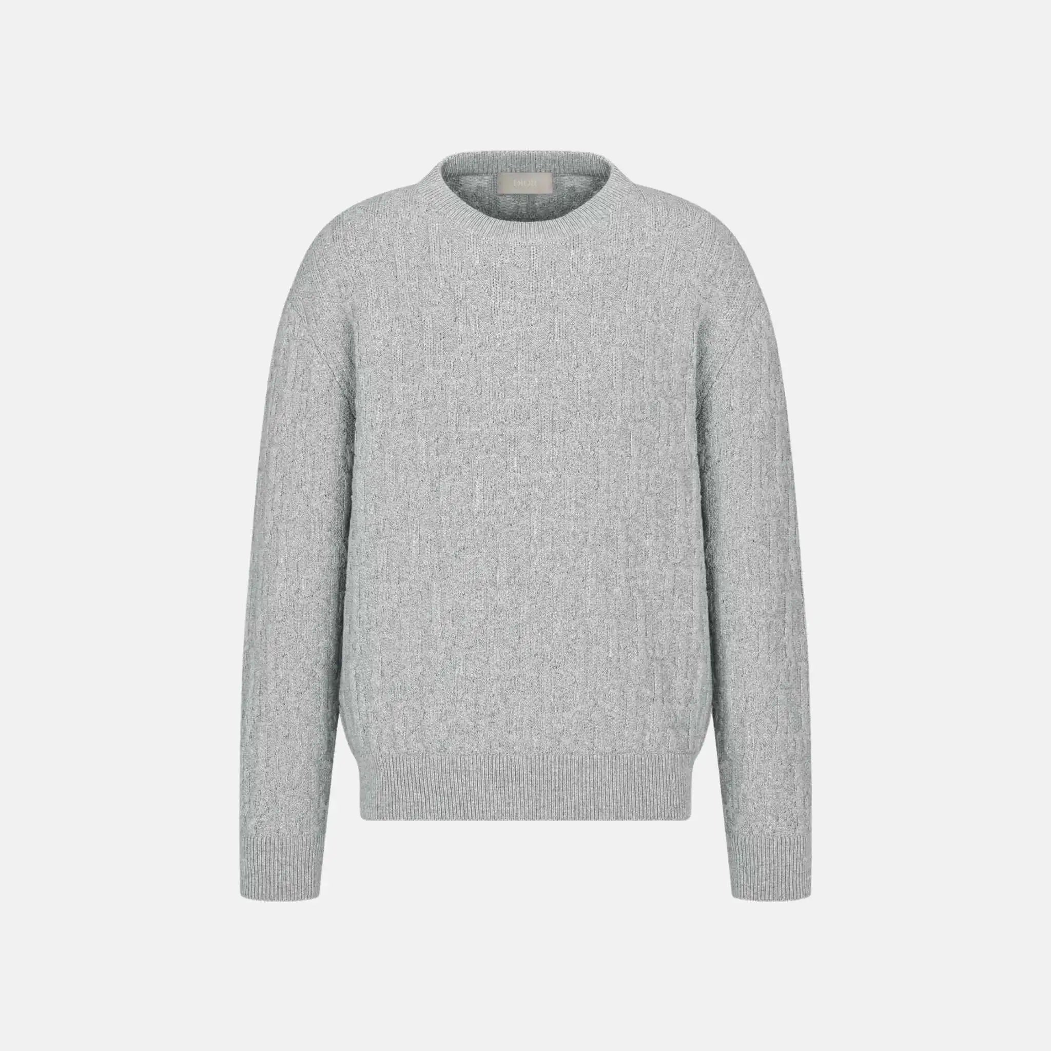 Oblique Sweater In Cotton Blend Jacquard