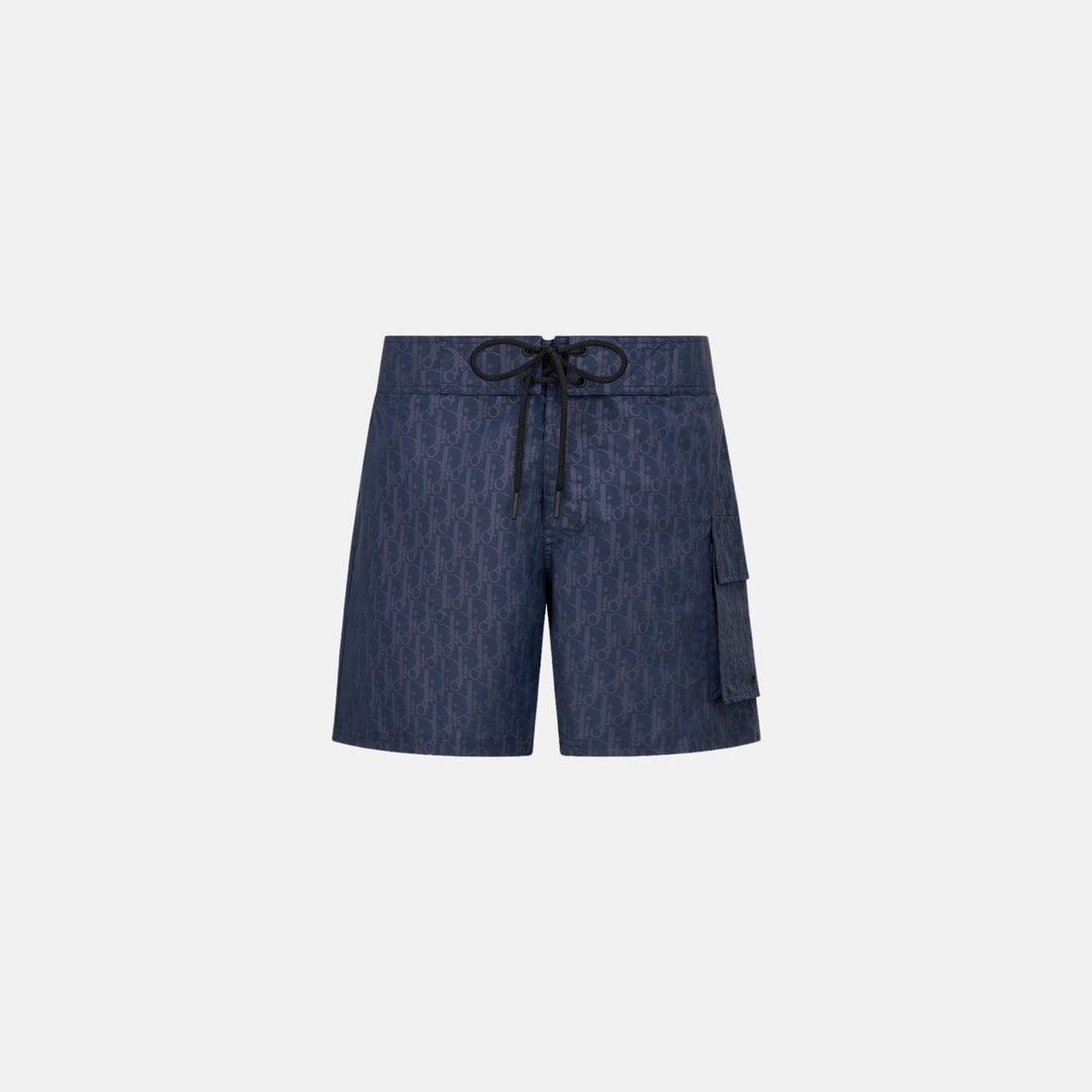 Oblique Swim Shorts In Technical Fabric
