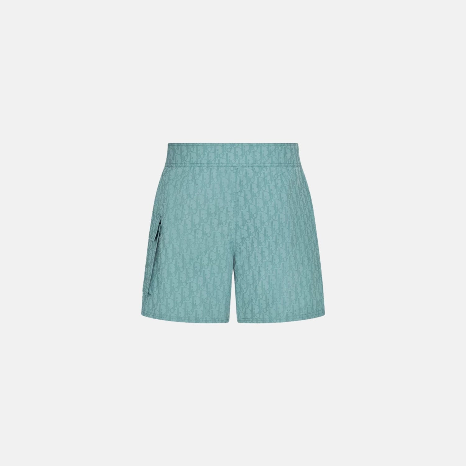 Oblique Swim Shorts In Technical Fabric