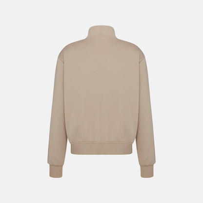 Oblique Track Jacket In Cotton Blend Jersey
