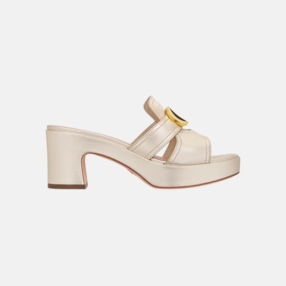 Or 30 Montaigne Platform Slide In Laminated Calfskin