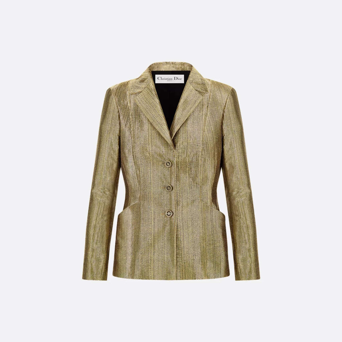 Or Bar Jacket Gold-Tone Technical Fabric