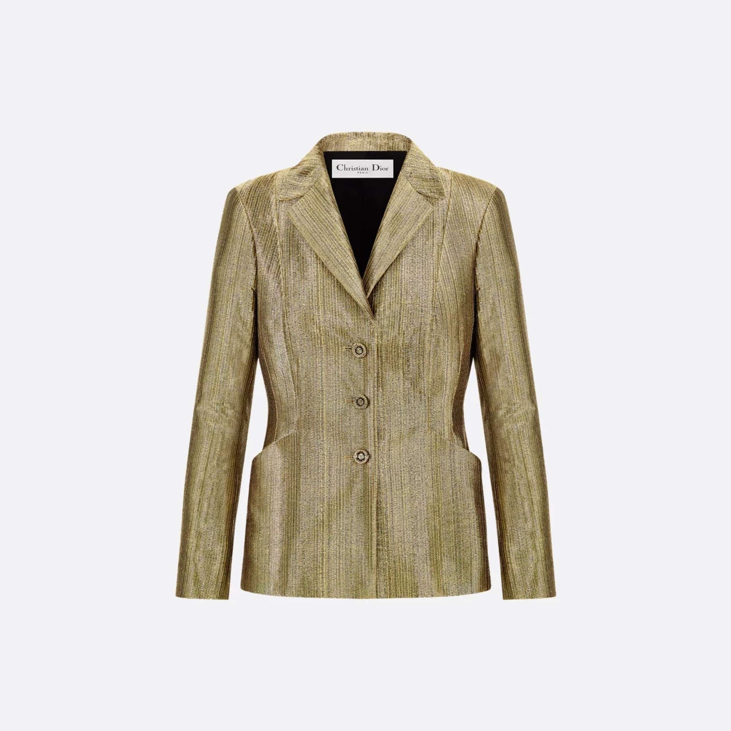 Or Bar Jacket Gold-Tone Technical Fabric