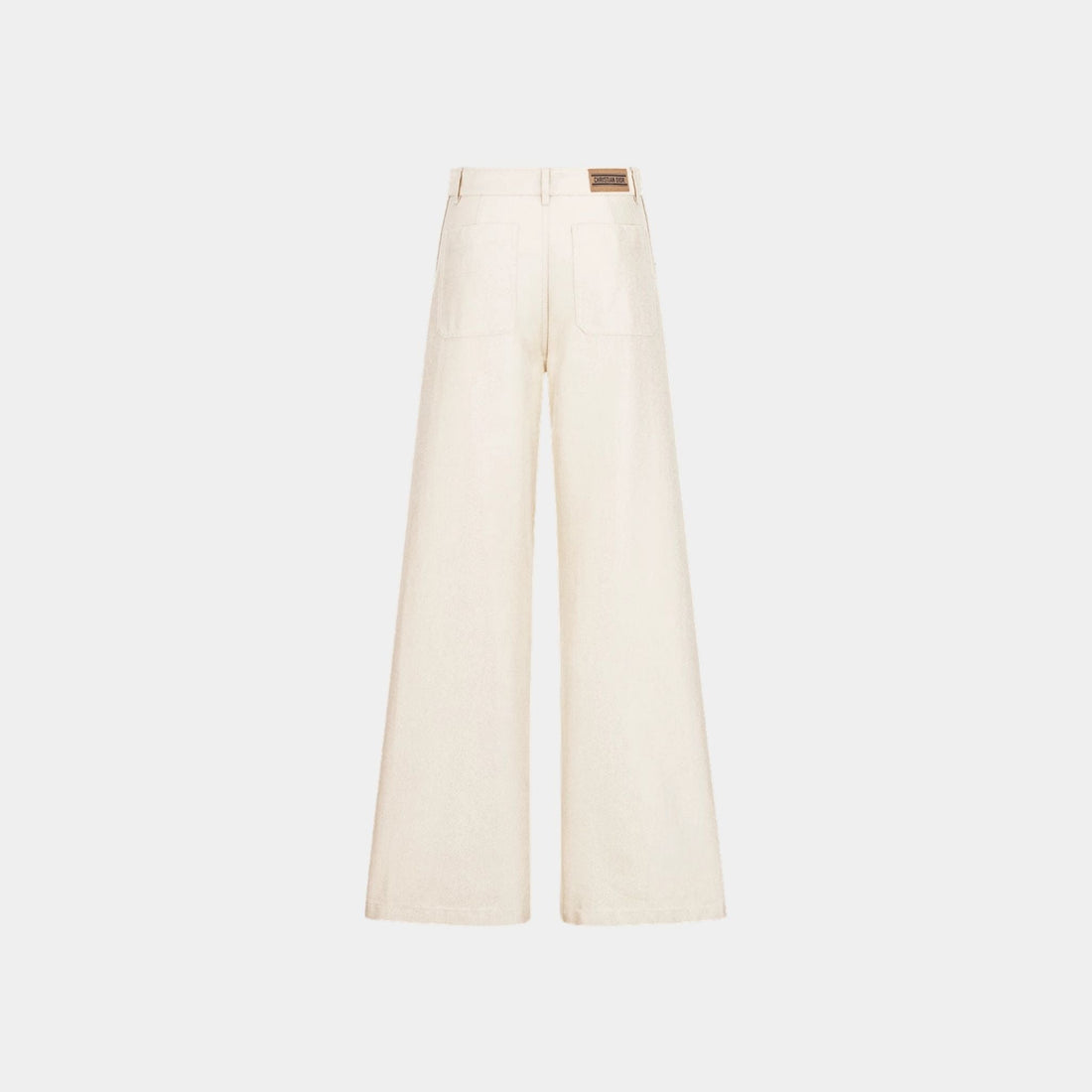 Or Flared Jeans Gold-Tone Cotton Denim
