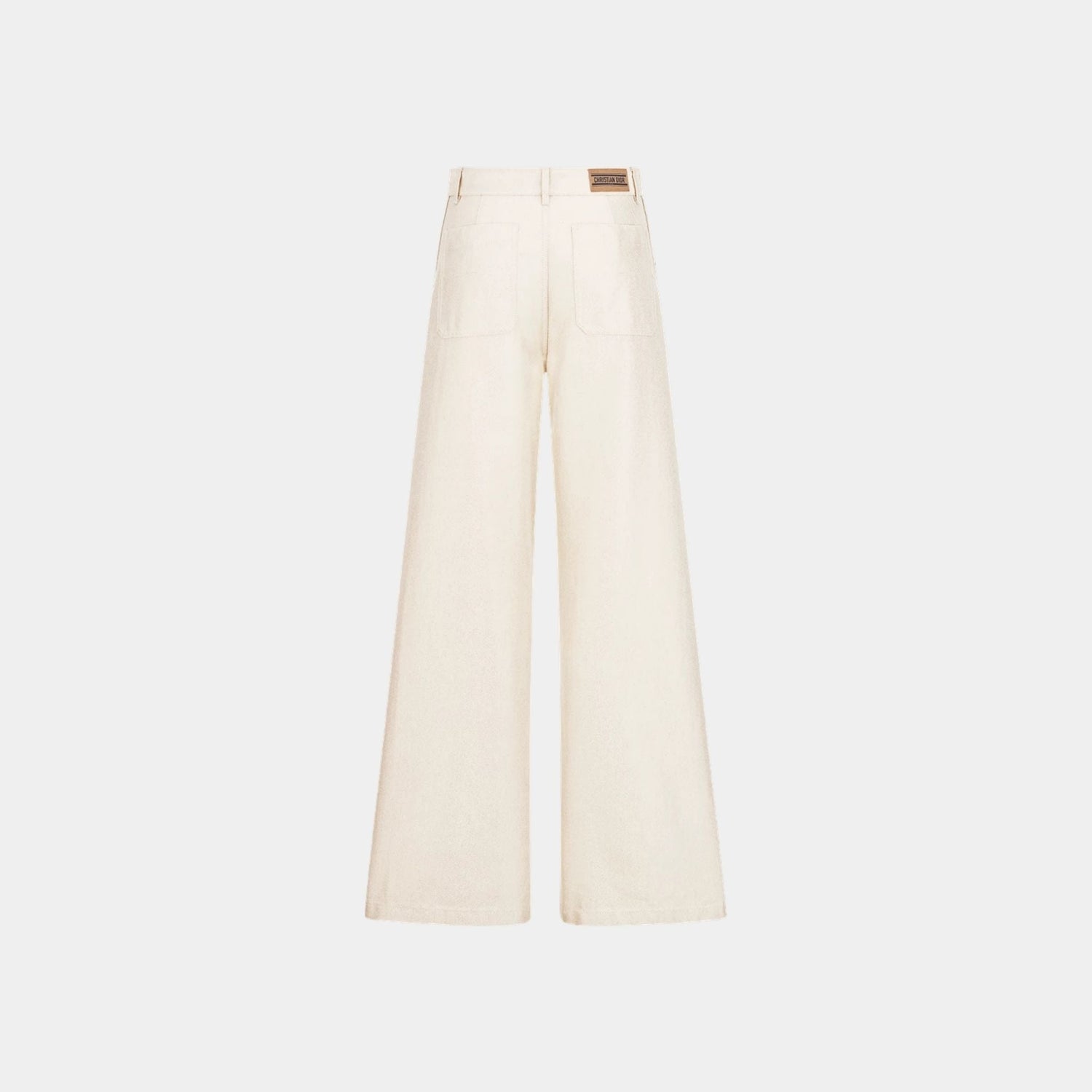 Or Flared Jeans Gold-Tone Cotton Denim