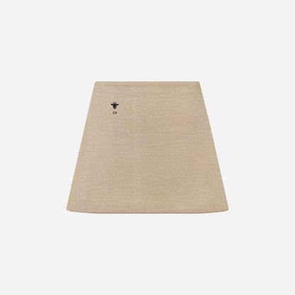 Or Miniskirt Gold-Tone Technical Knit
