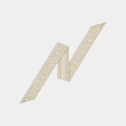 Or Miss Dior Allover Mitzah Scarf Silk Twill Metallic Thread