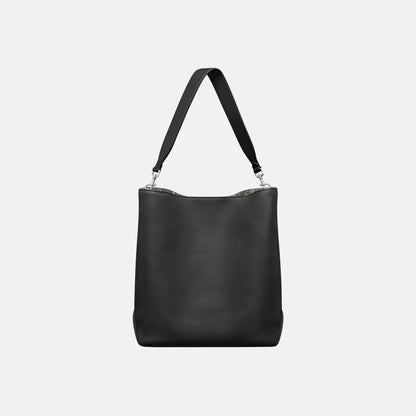 Prive Vertical Hobo Bag In Icons Calfskin