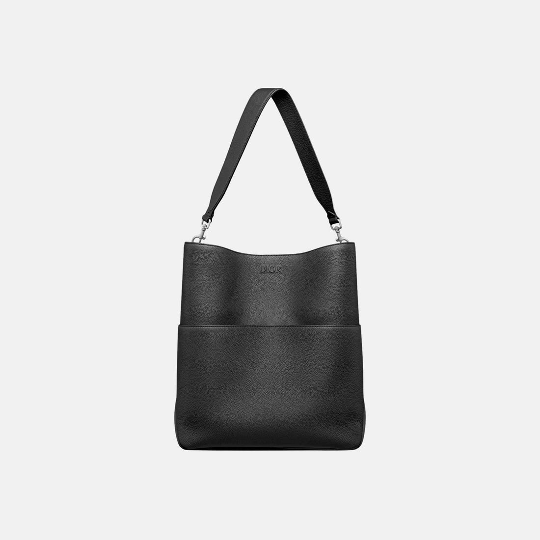 Prive Vertical Hobo Bag In Icons Calfskin