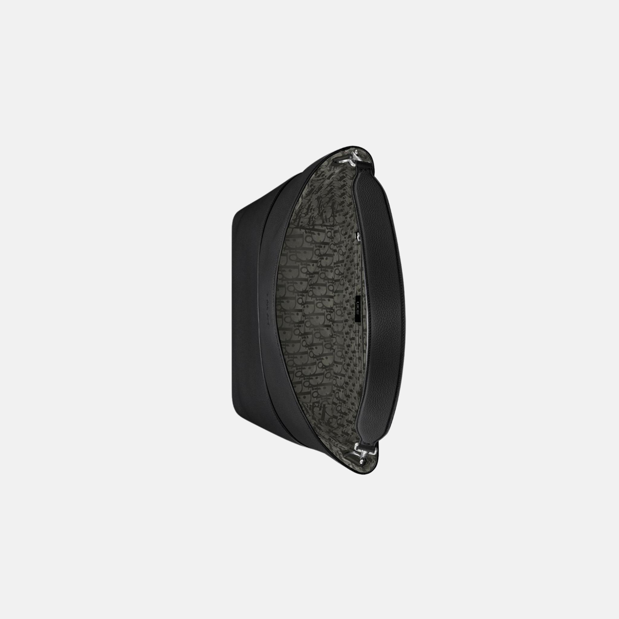 Prive Vertical Hobo Bag In Icons Calfskin
