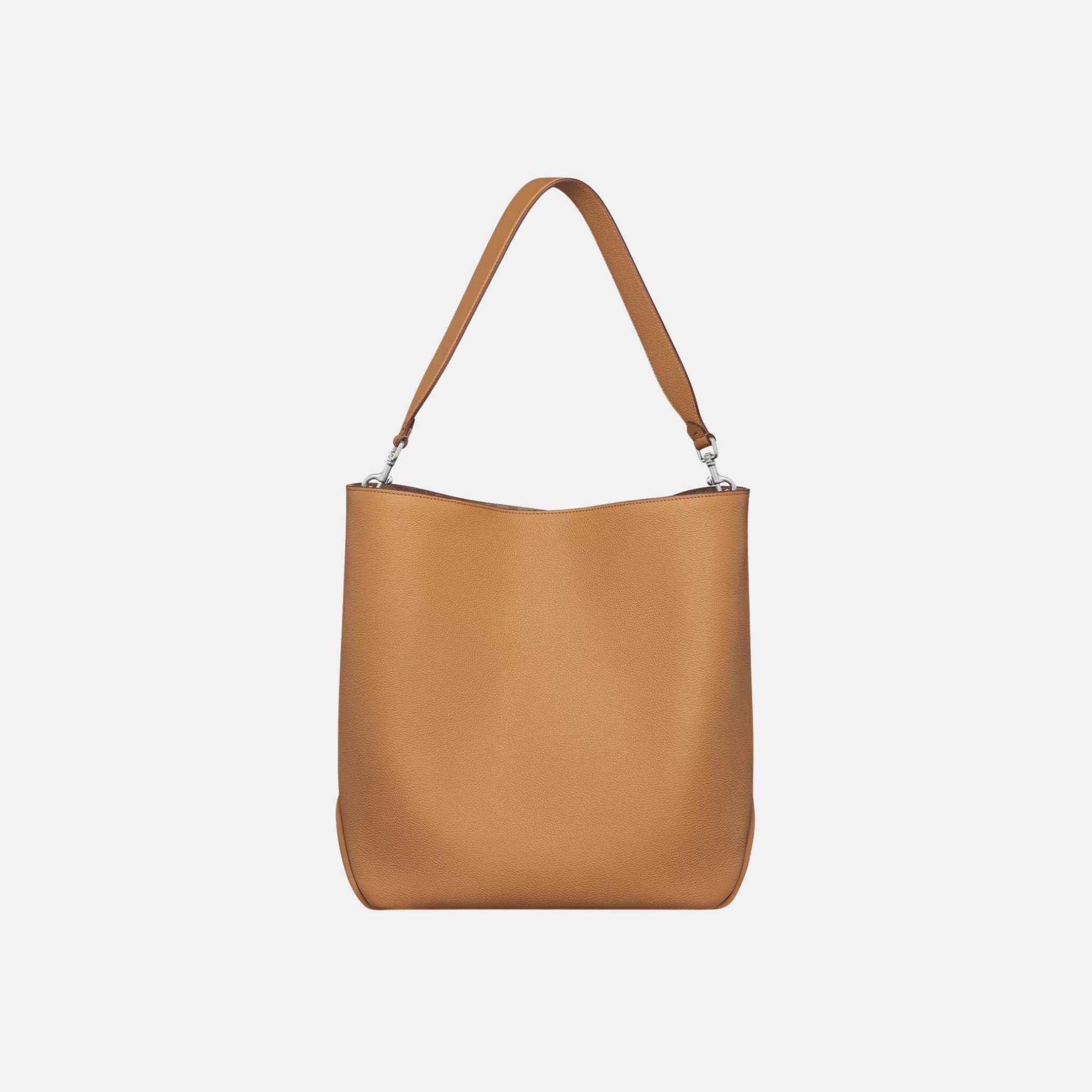Prive Vertical Hobo Bag In Icons Calfskin