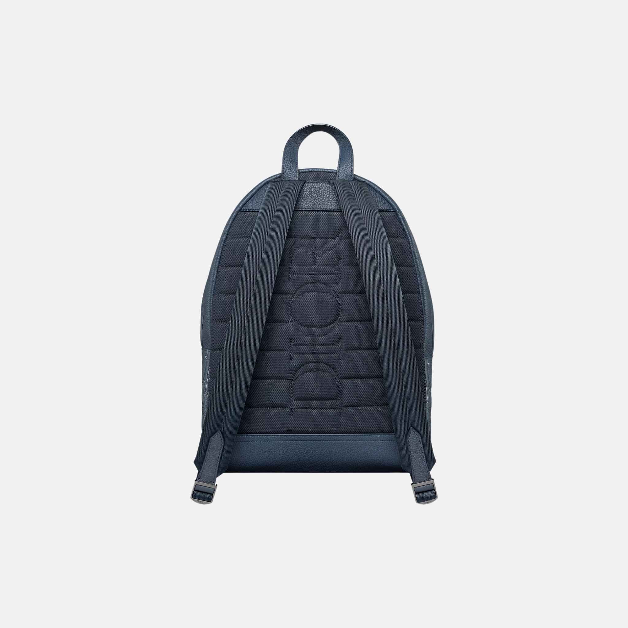 Rider 2.0 Zipped Backpack in Outline and Grained Calfskin