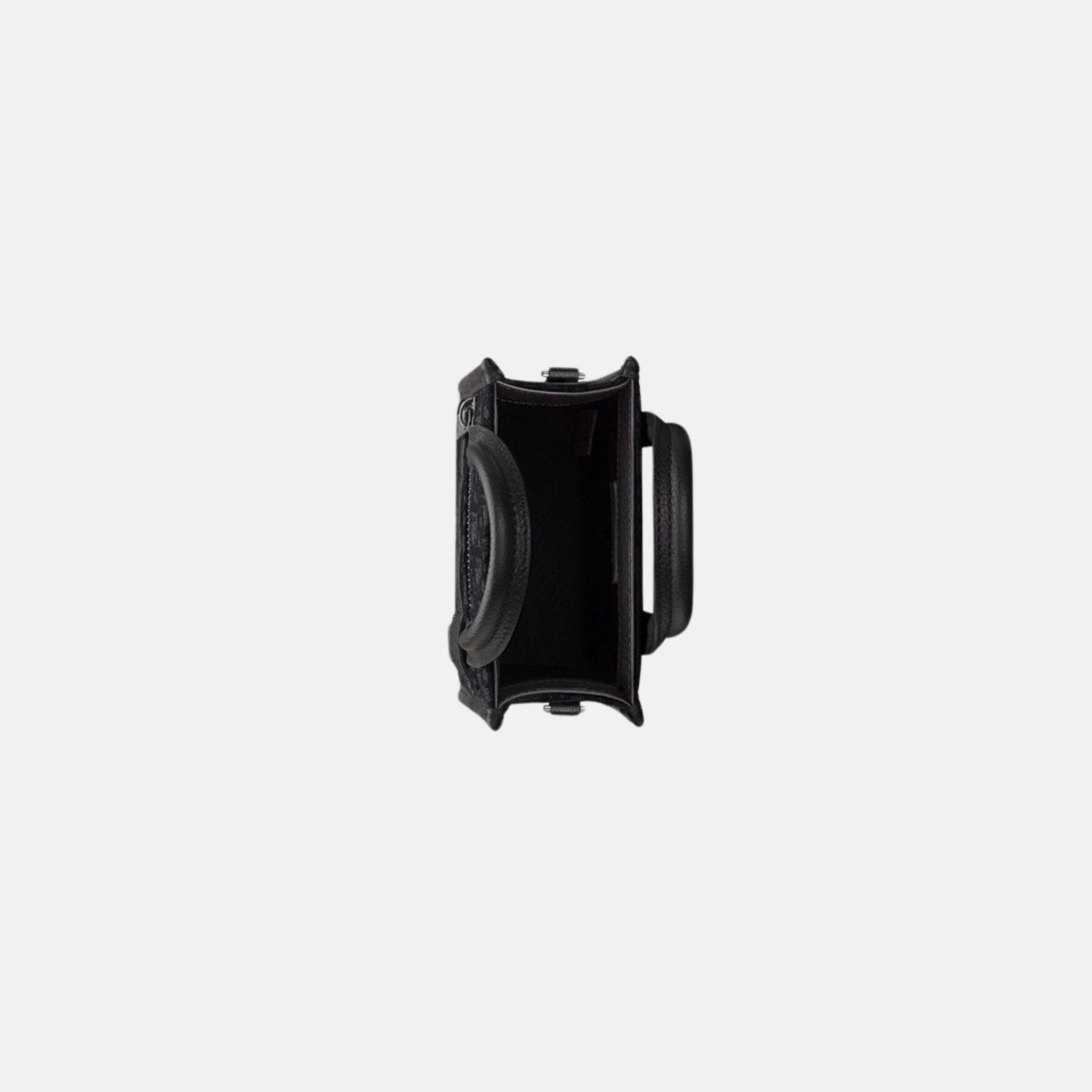 Safari North-South Mini Tote Bag In Grained Calfskin