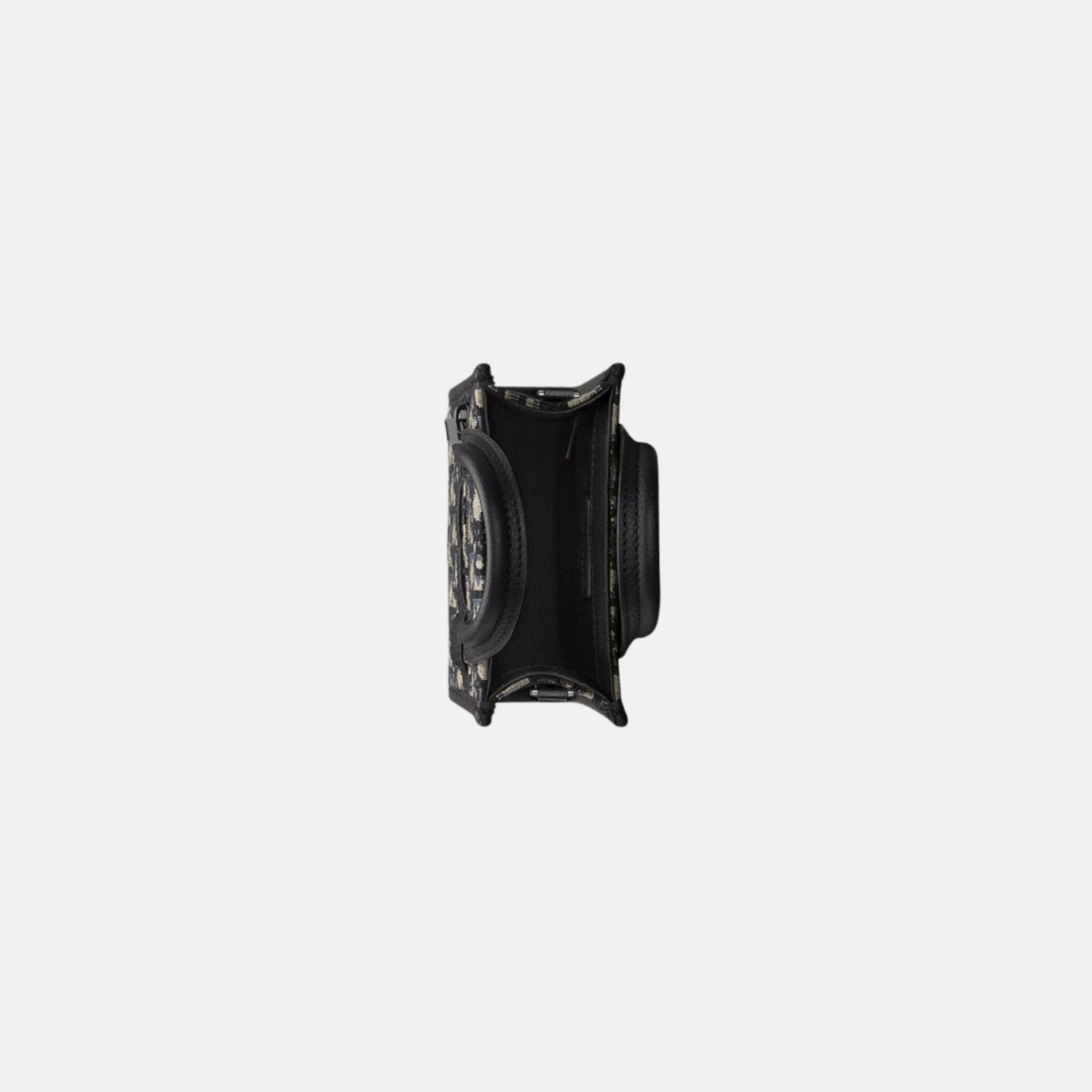 Safari North-South Mini Tote Bag In Grained Calfskin