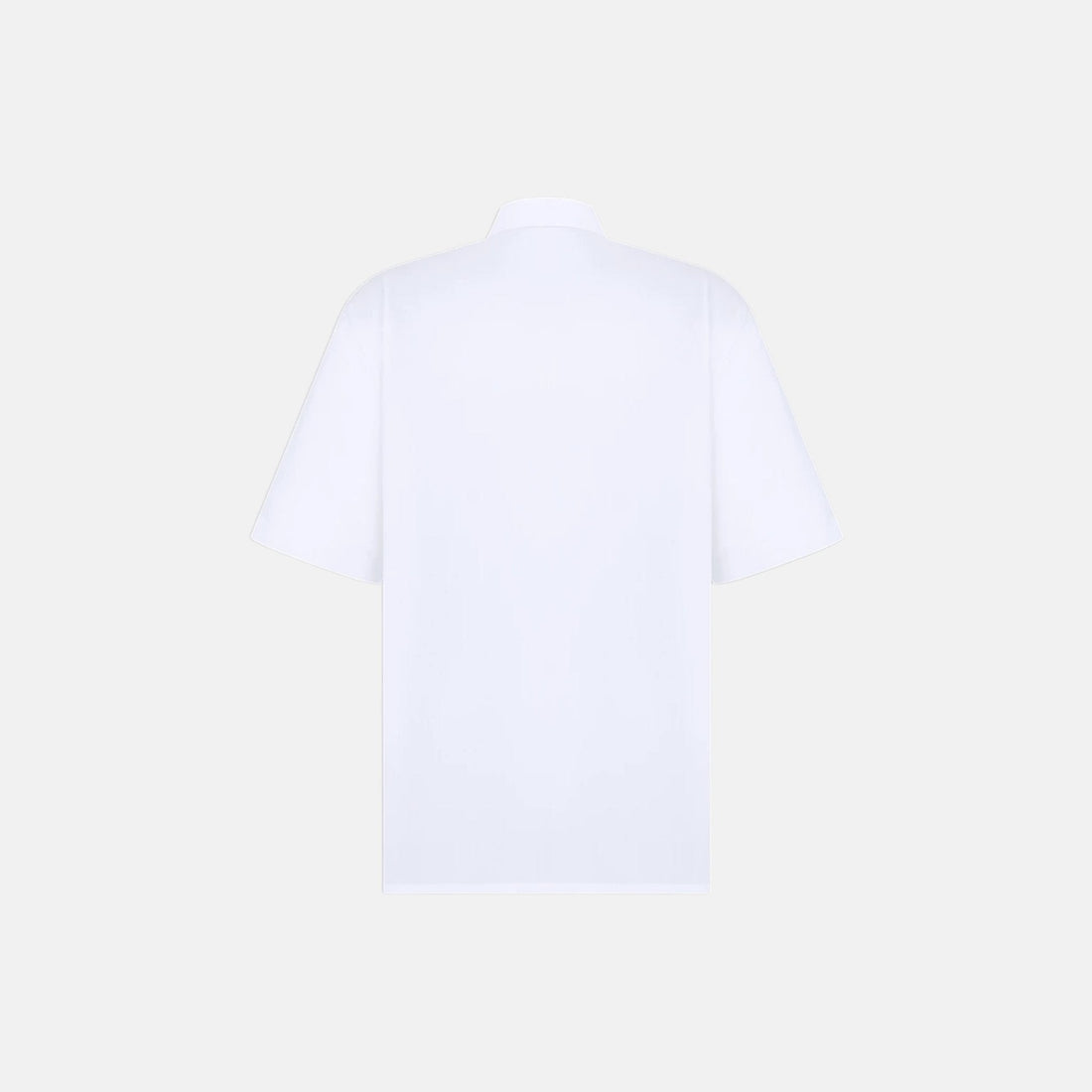 Short Sleeved Shirt With Lily Of The Valley Embroidery