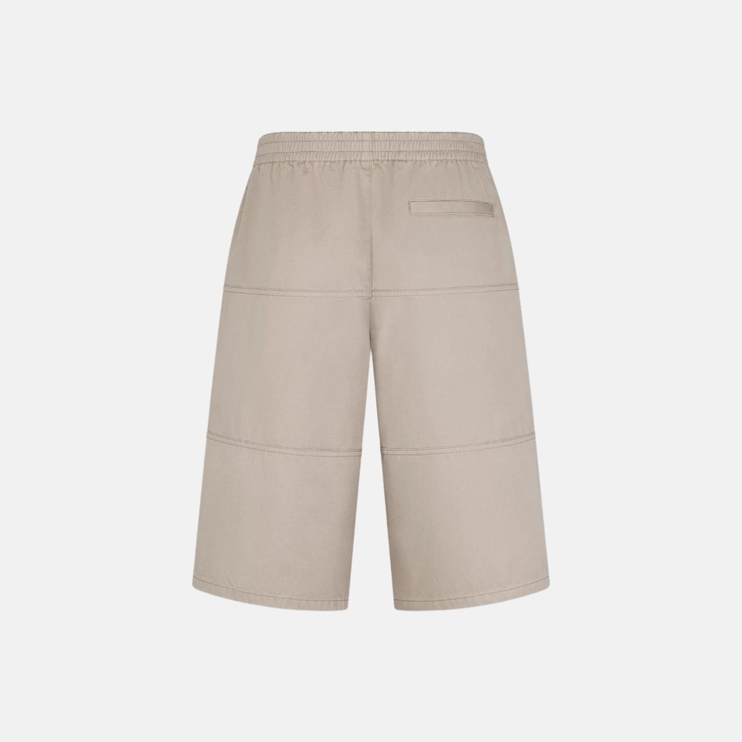 Shorts With Dior Buckle In Cotton Gabardine