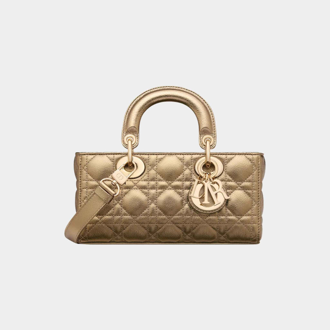 Small Lady D-Joy Bag Cannage Calfskin