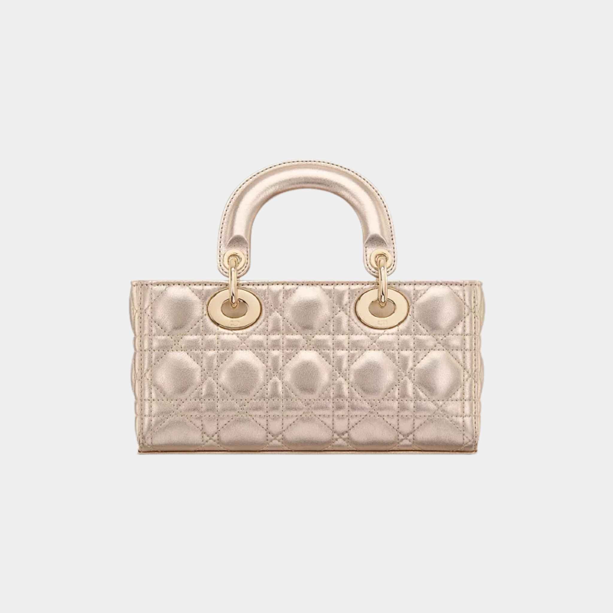 Small Lady D-Joy Bag Cannage Calfskin
