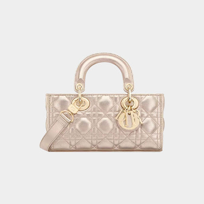 Small Lady D-Joy Bag Cannage Calfskin