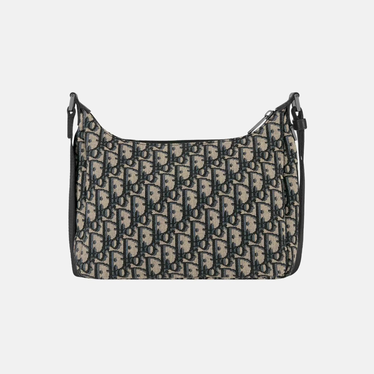 Small Rider Soft Hobo Bag In Oblique Jacquard