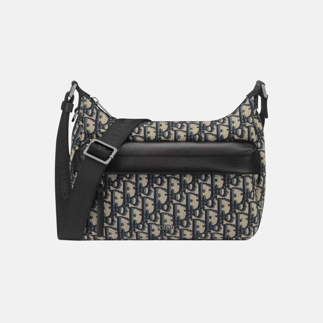 Small Rider Soft Hobo Bag In Oblique Jacquard