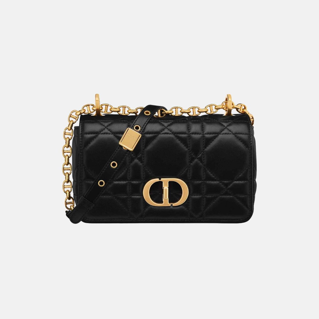 Small Soft Caro Bag In Macrocannage Lambskin