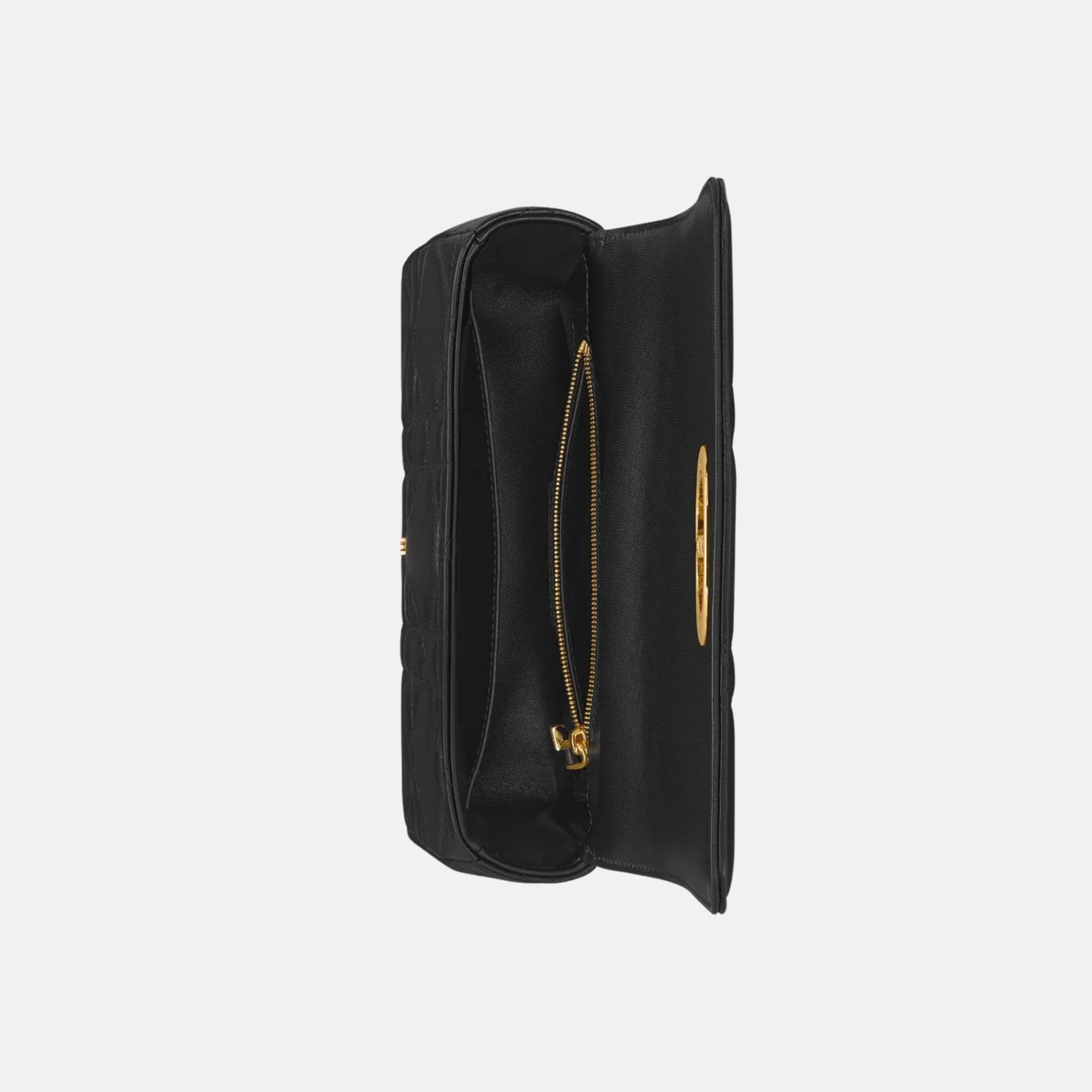 Small Soft Caro Bag In Macrocannage Lambskin