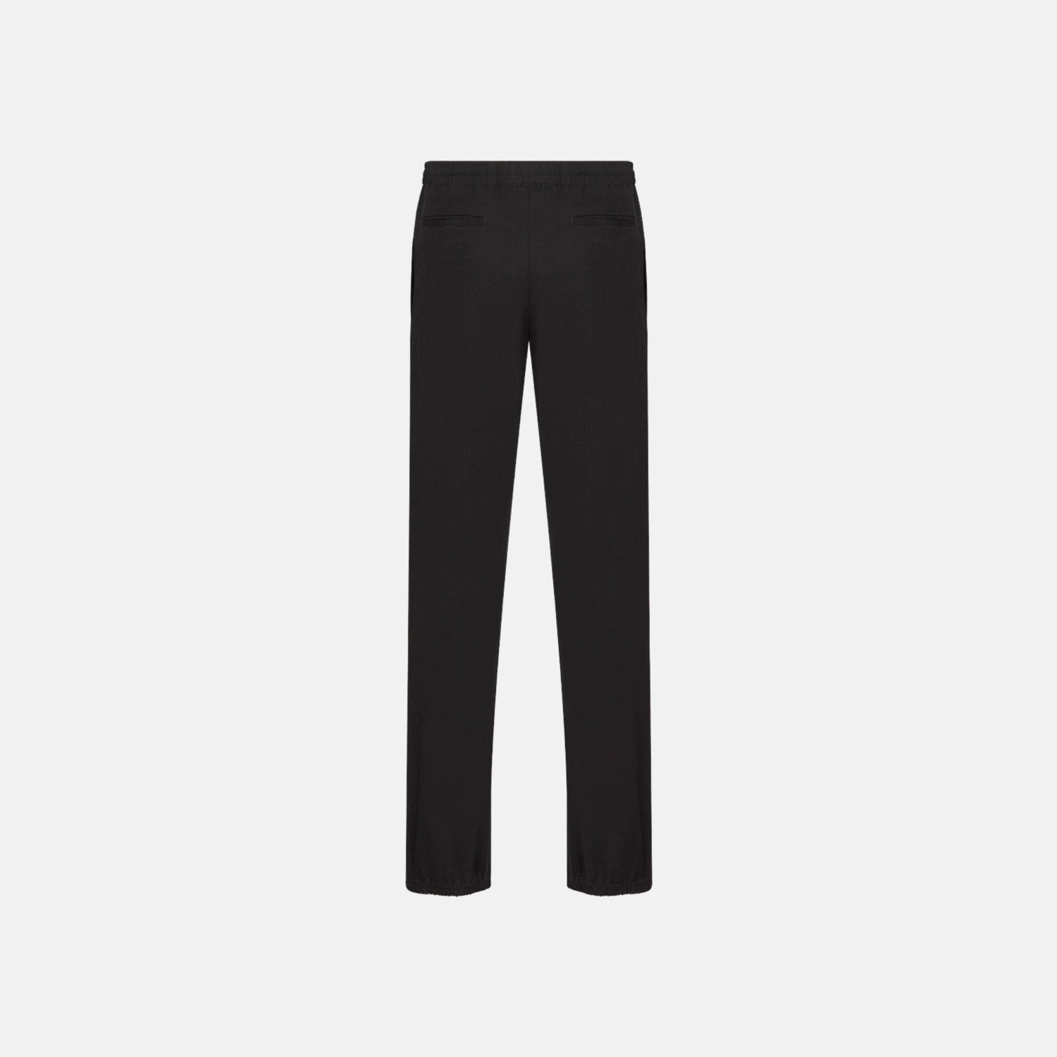 Tailored Track Pants With CD Icon Embroidery In Cotton Blend