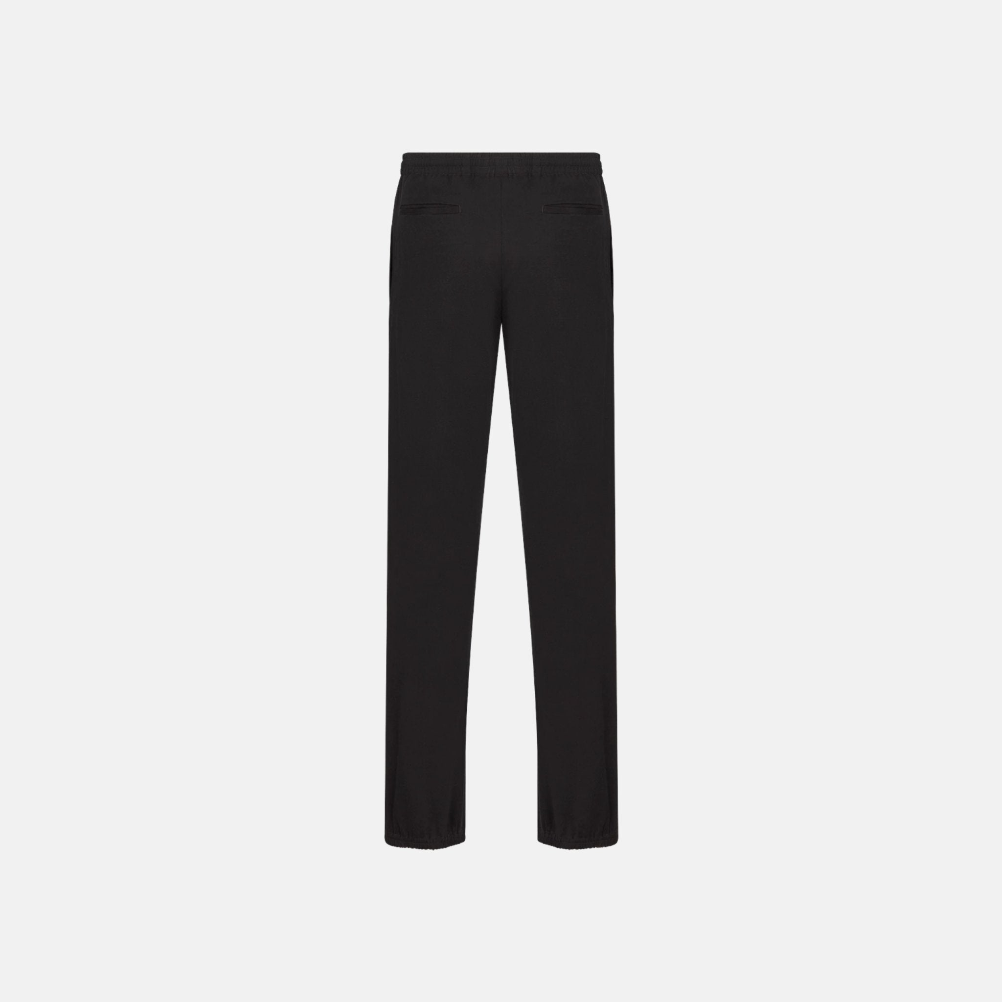 Tailored Track Pants With CD Icon Embroidery In Cotton Blend