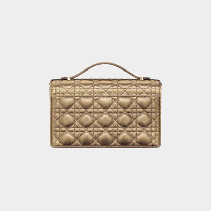 My Dior Top Handle Bag Cannage Calfskin