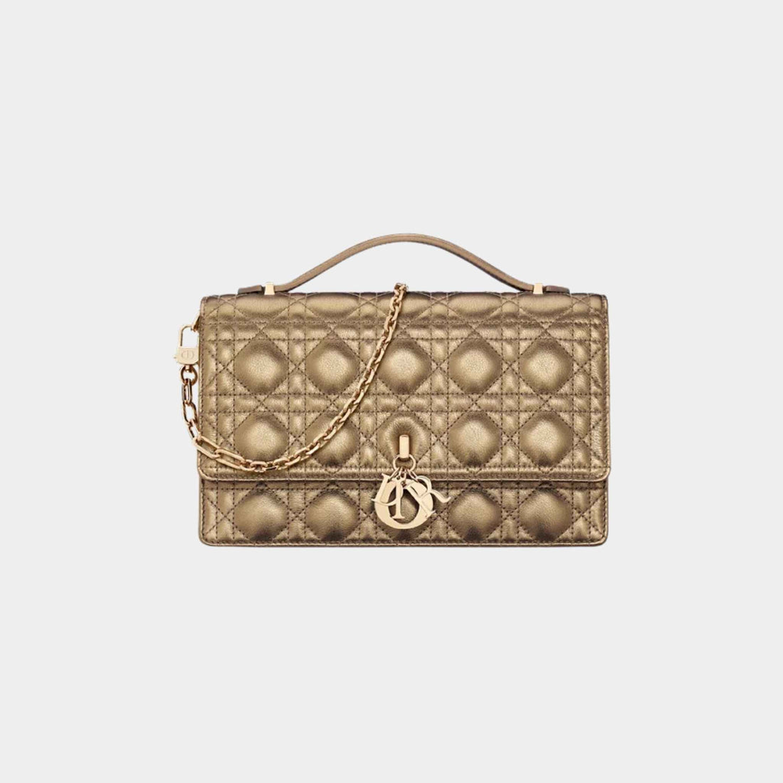 My Dior Top Handle Bag Cannage Calfskin