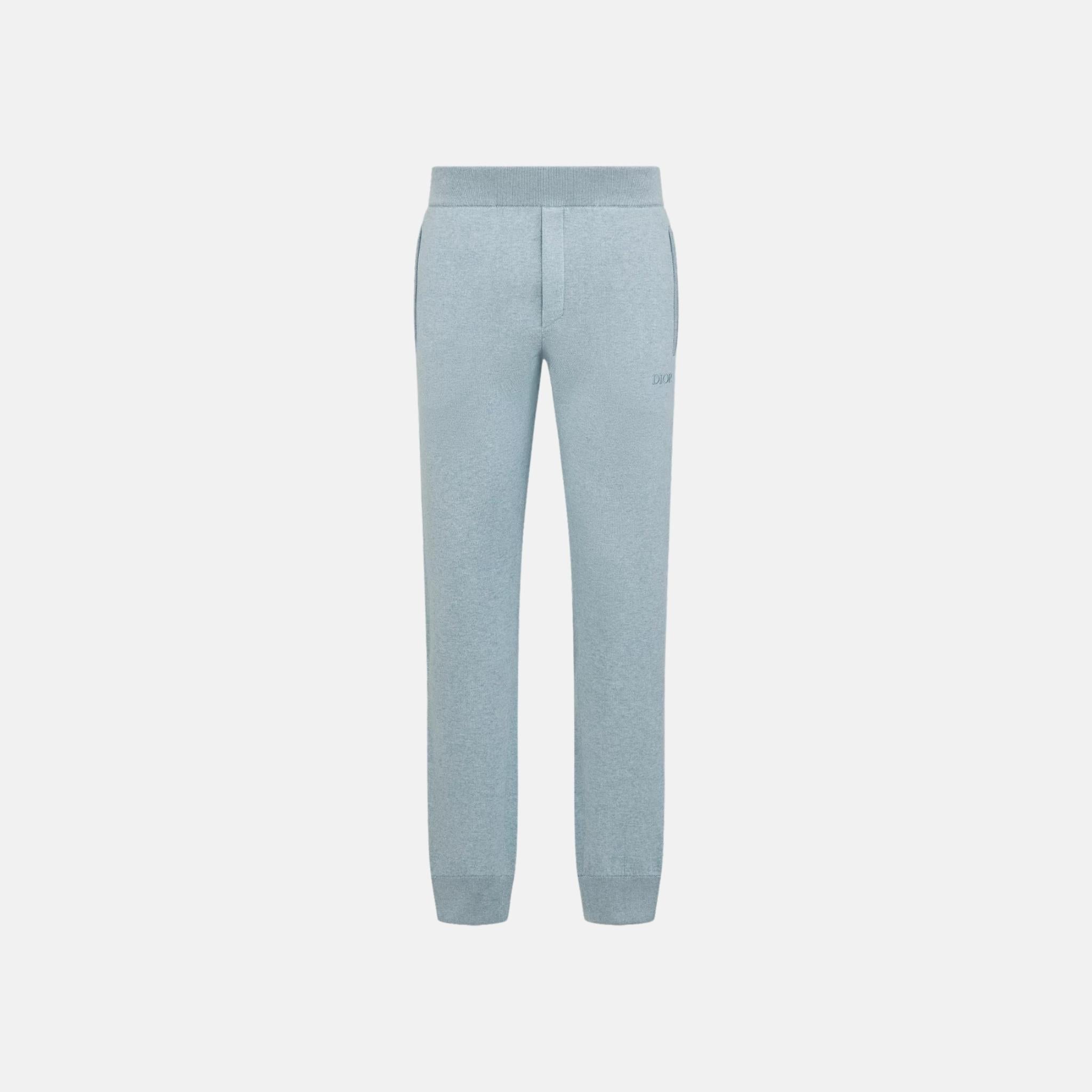 Track Pants In Cotton And Cashmere Knit