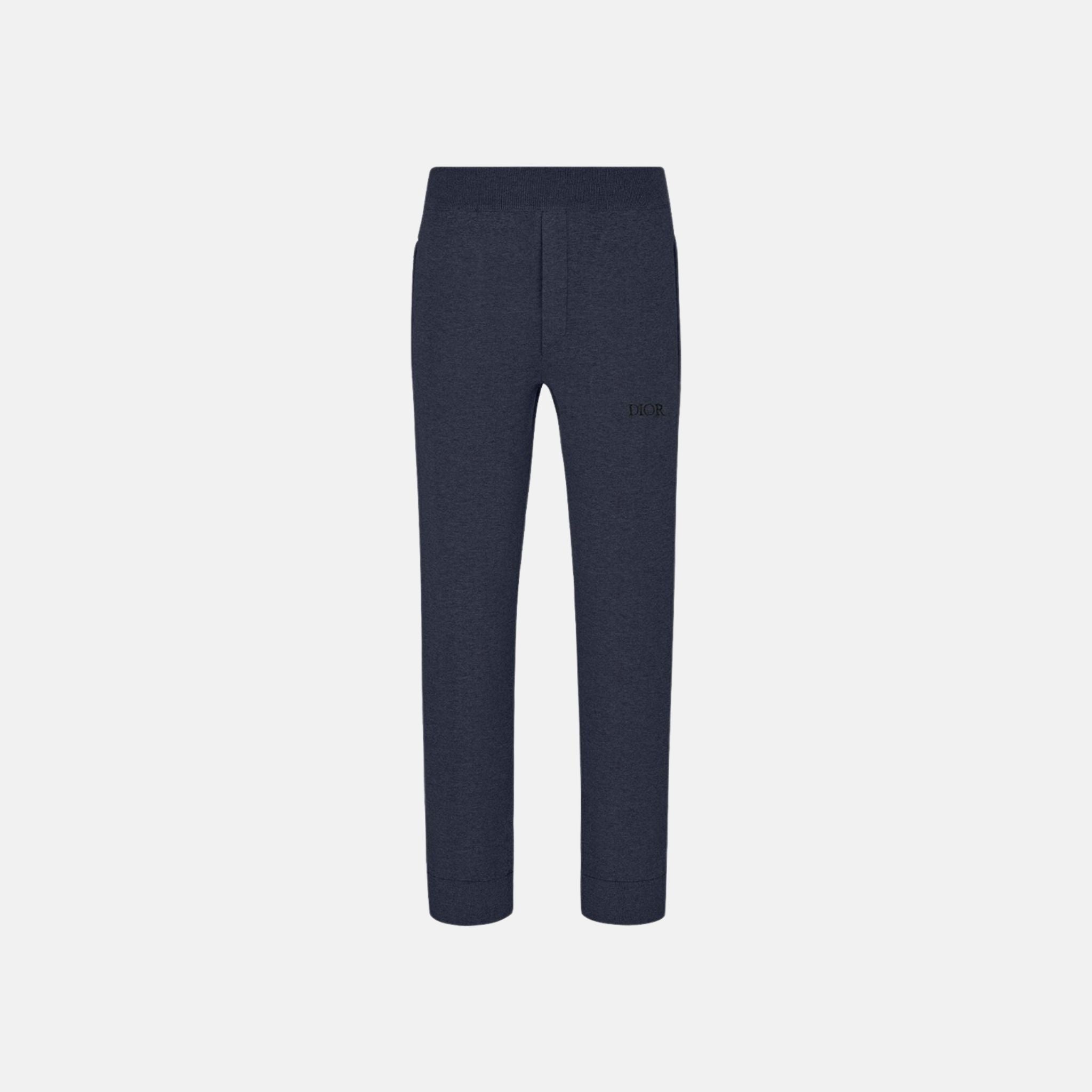 Track Pants In Cotton And Cashmere Knit