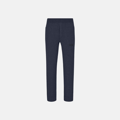 Track Pants In Cotton And Cashmere Knit