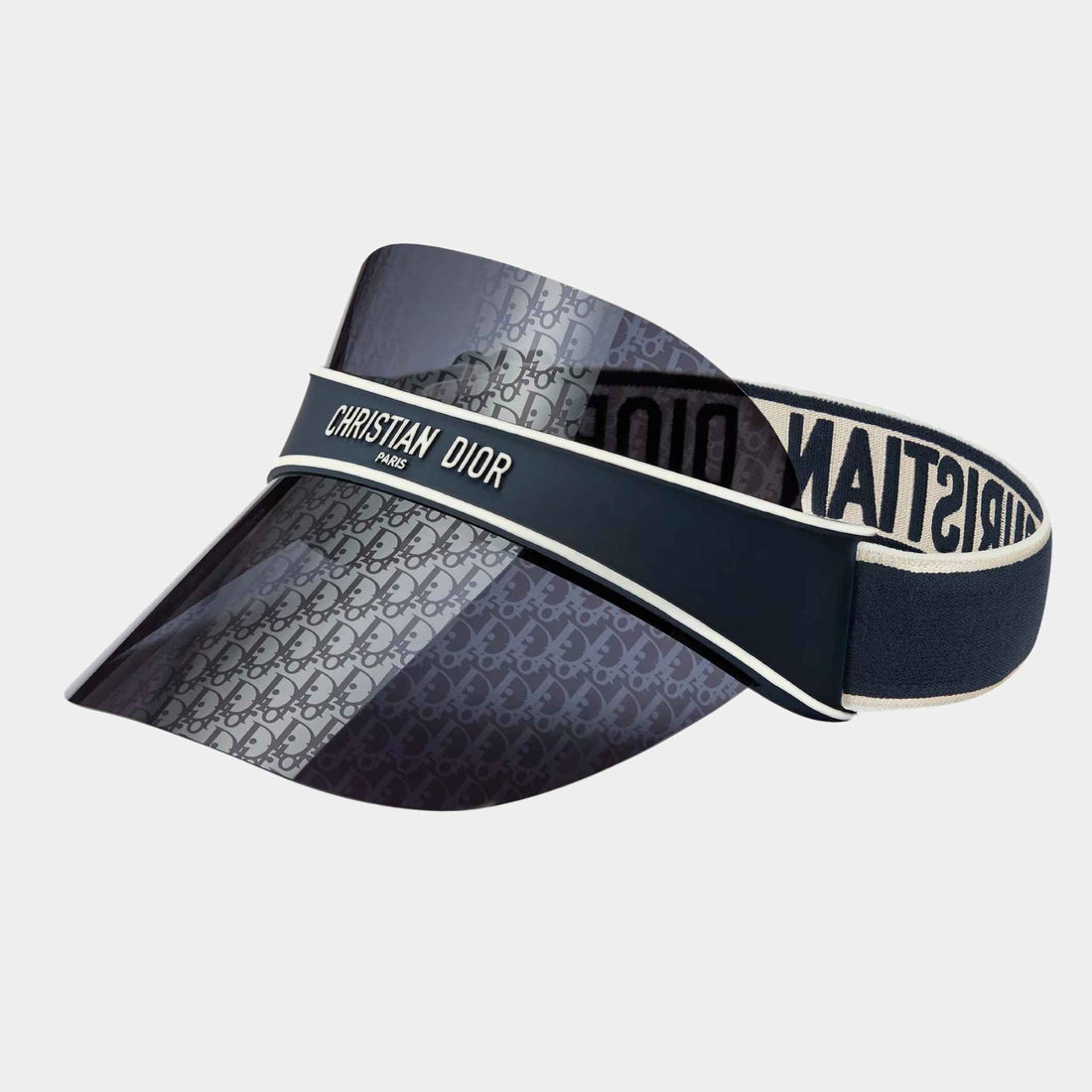 Diorclub V1U Blue Dior Oblique Visor