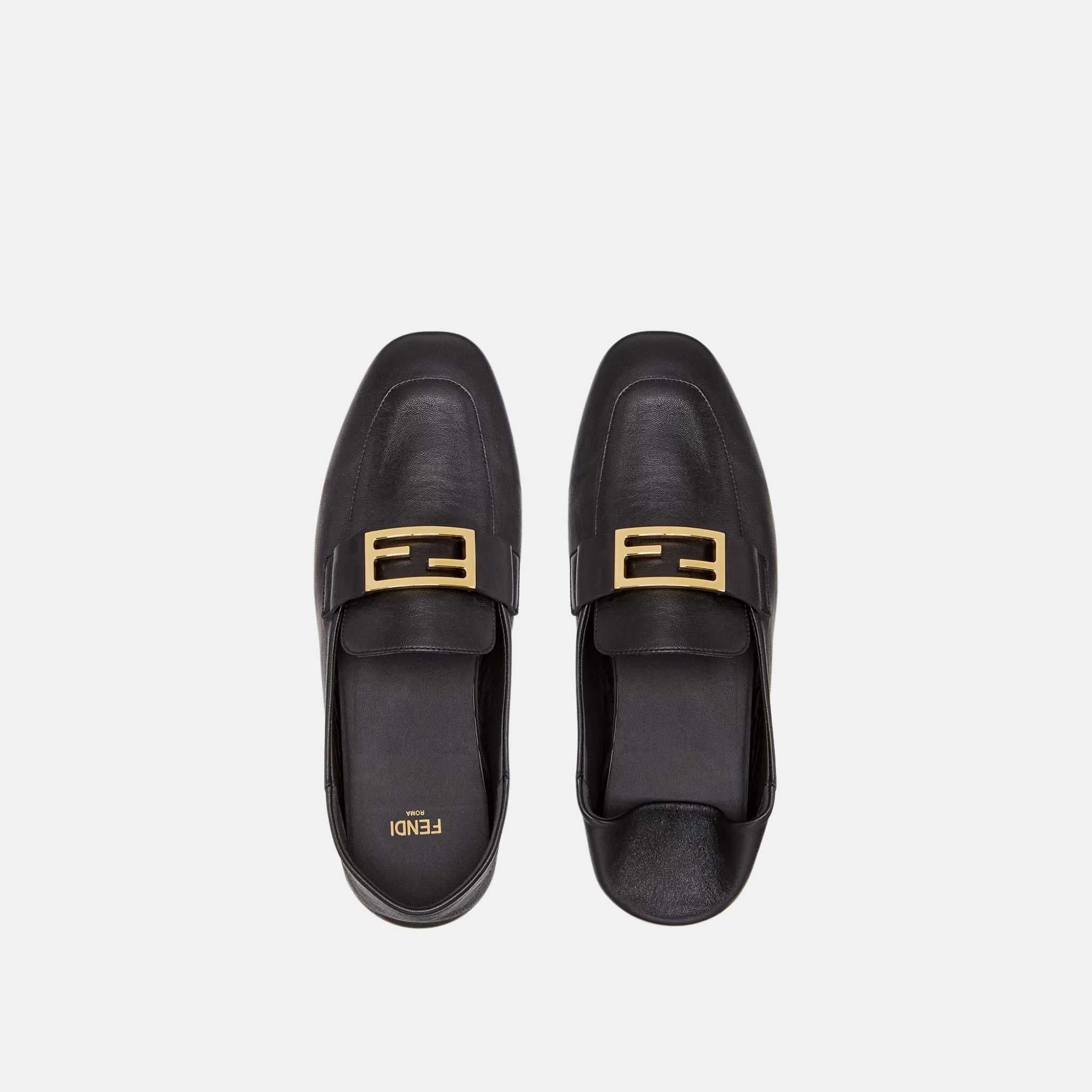 Baguette Leather Loafers