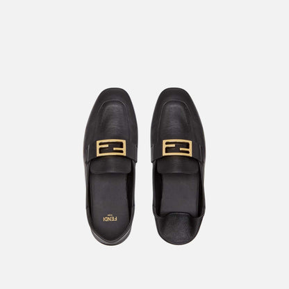 Baguette Leather Loafers
