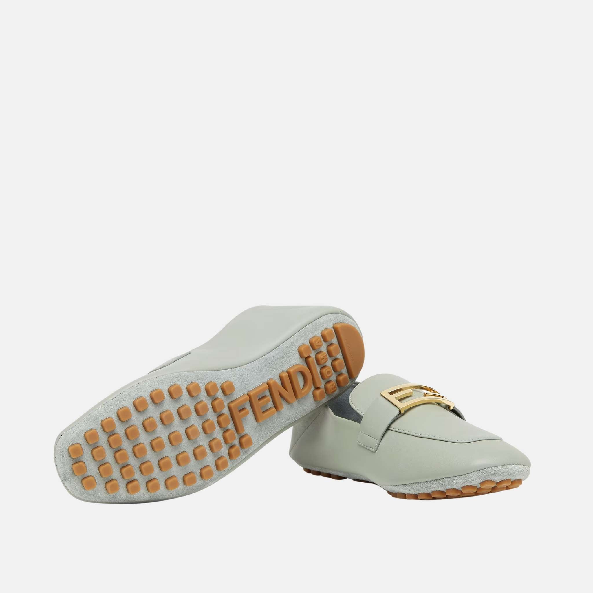 Baguette Leather Loafers