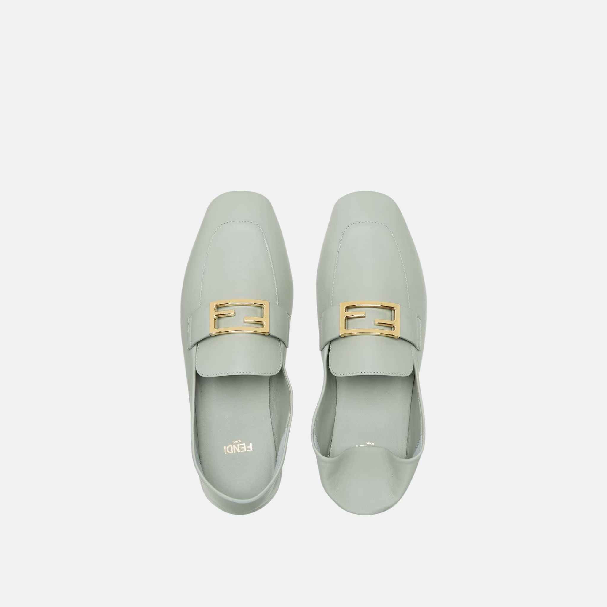 Baguette Leather Loafers
