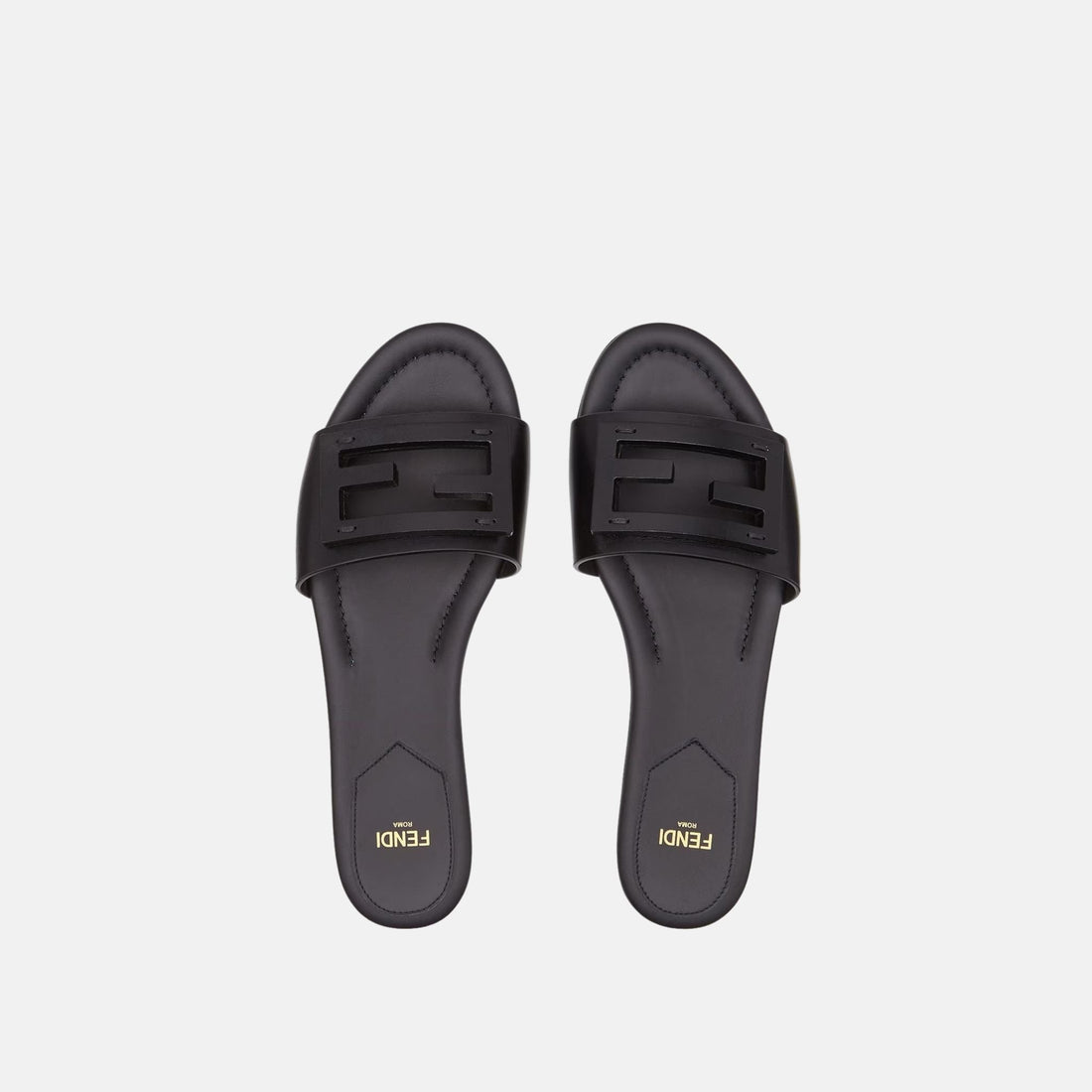 Baguette Slides In Leather