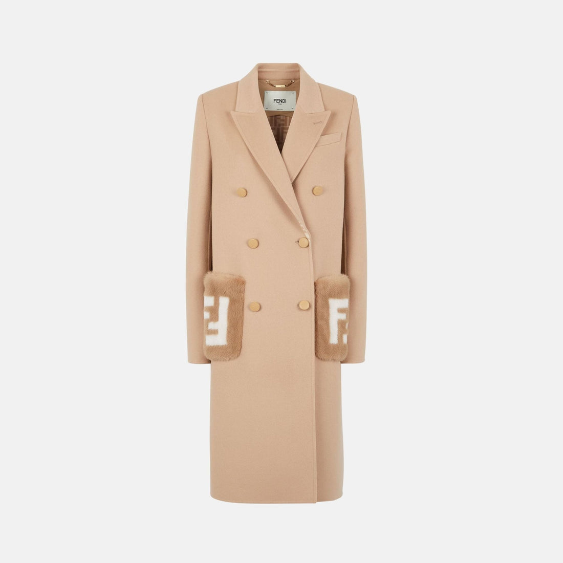 Beige Wool Coat