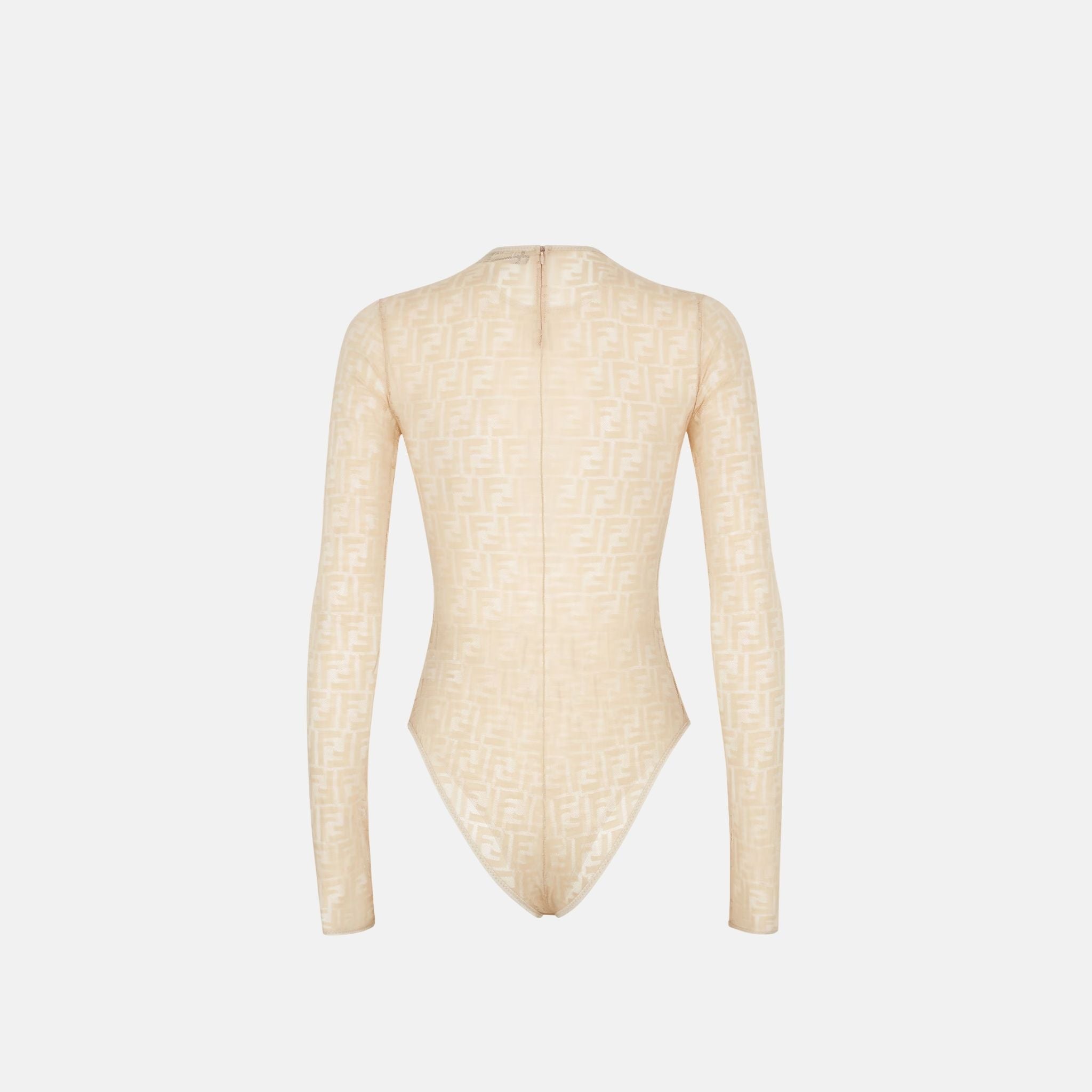 Body In Lace With Long Sleeves