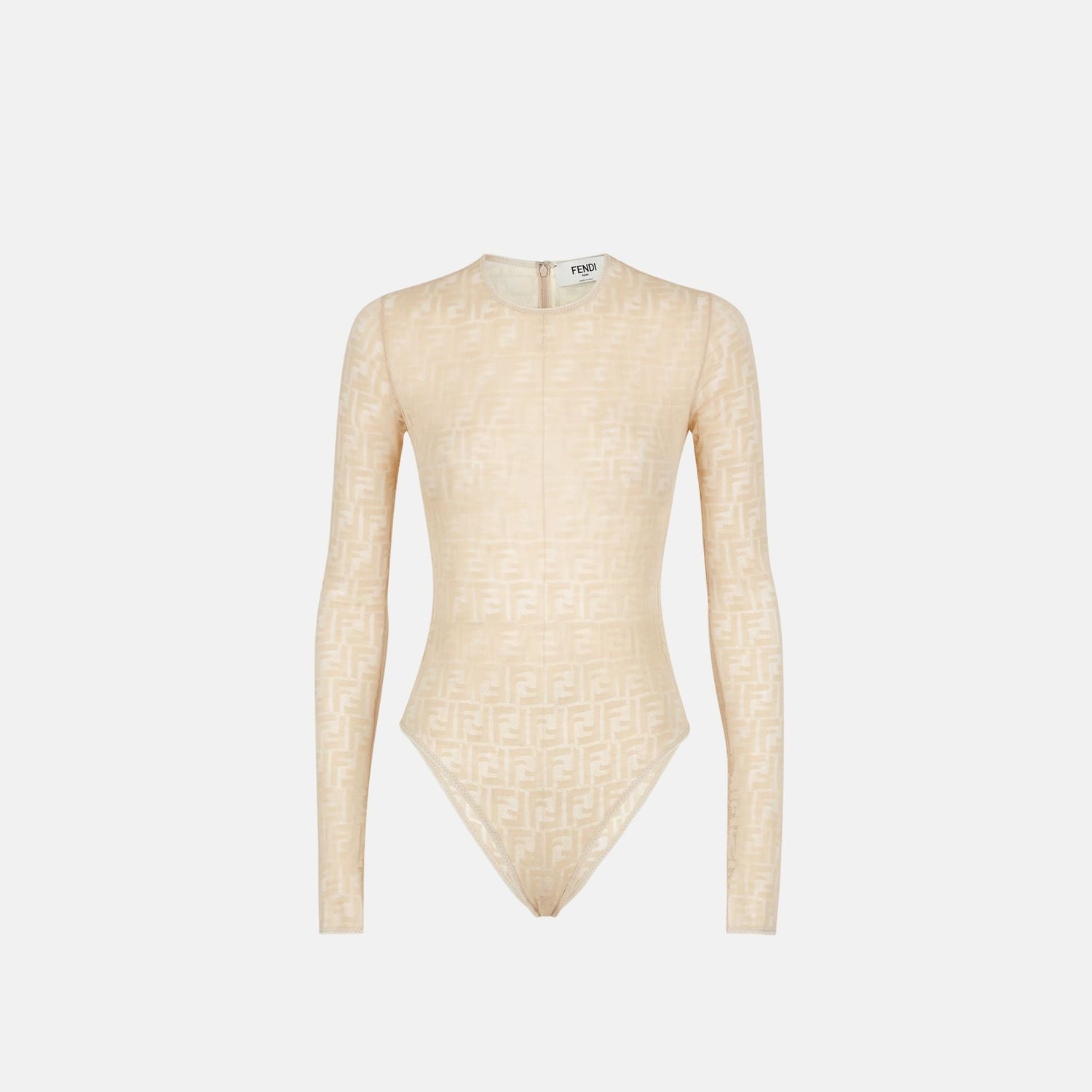 Body In Lace With Long Sleeves