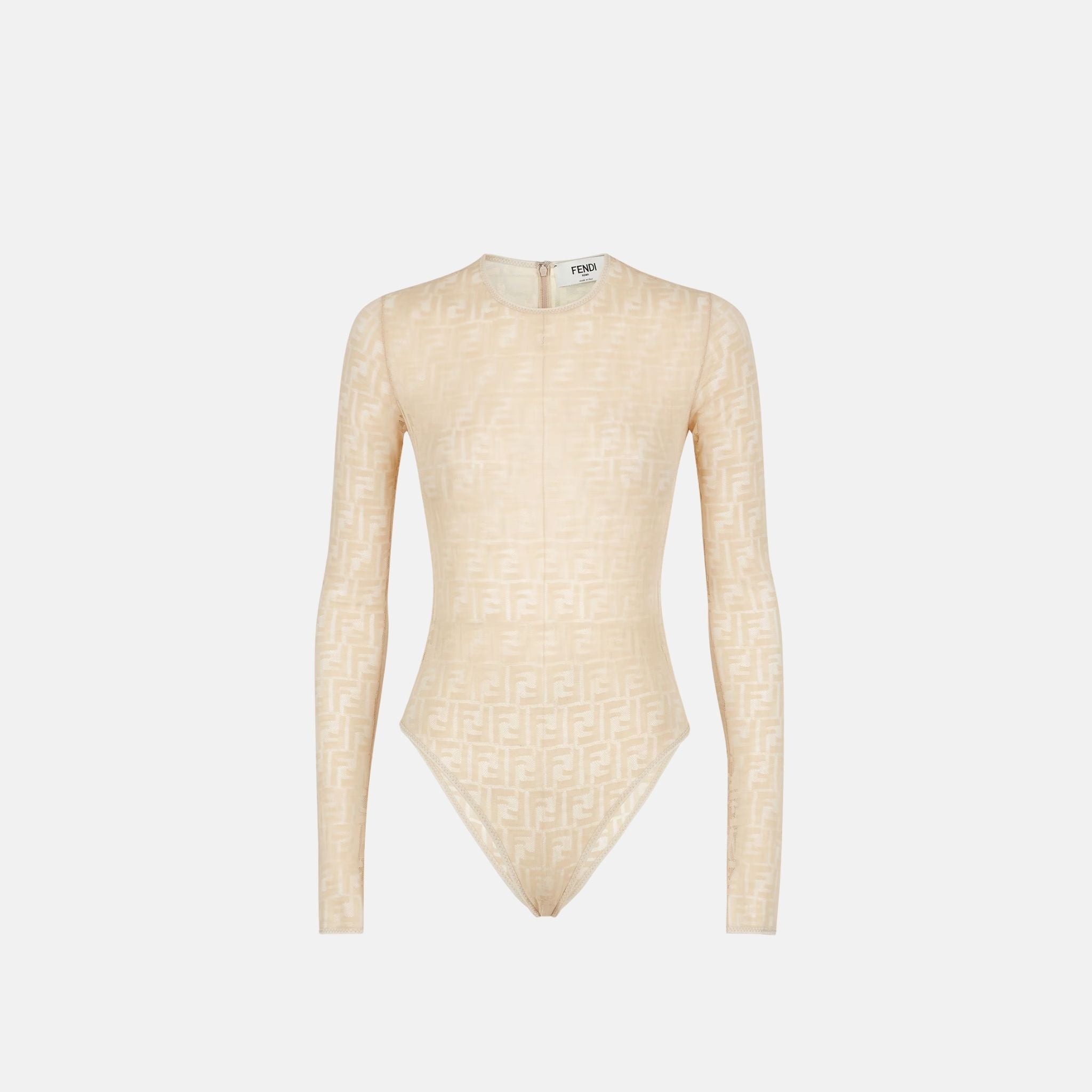 Body In Lace With Long Sleeves