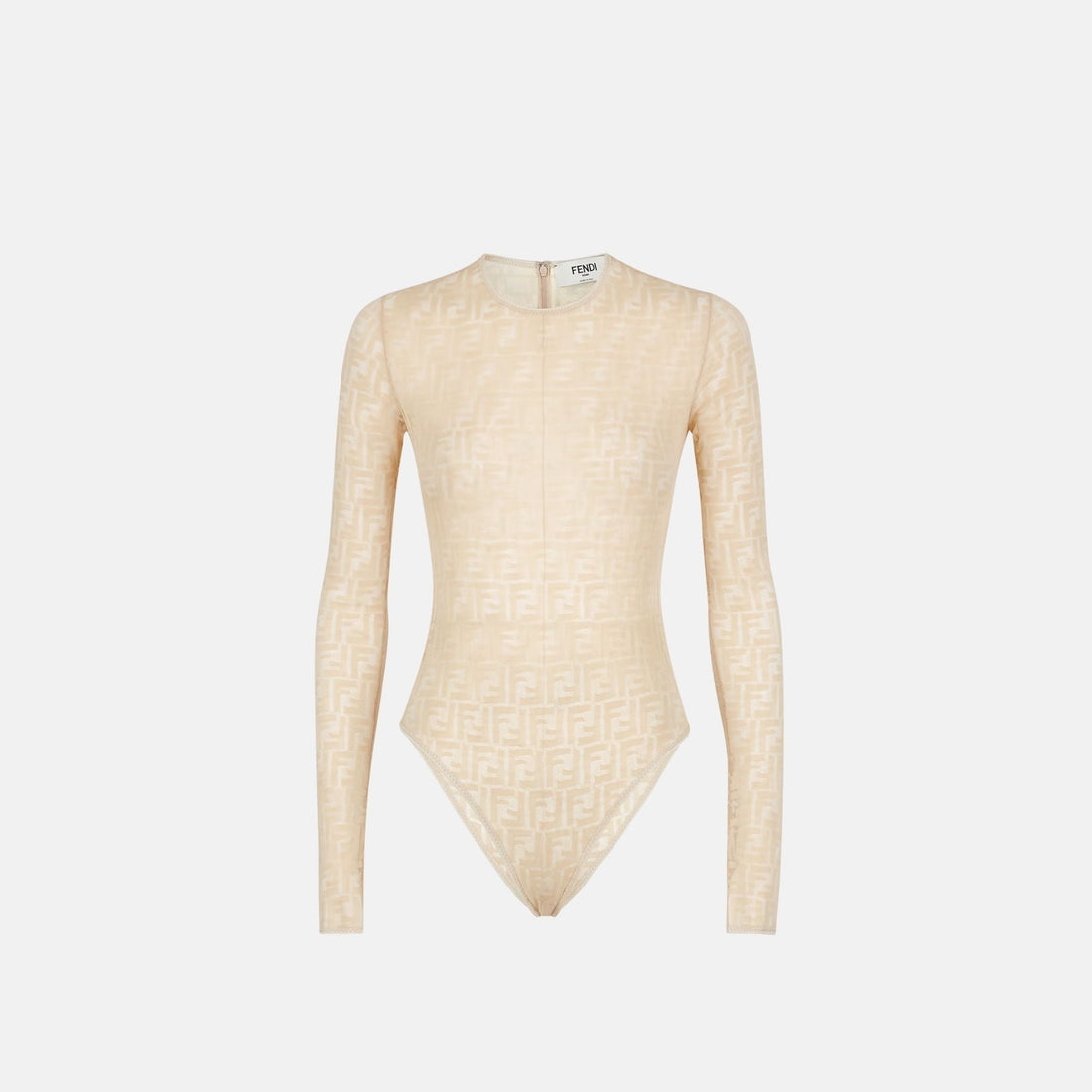 Body In Lace With Long Sleeves