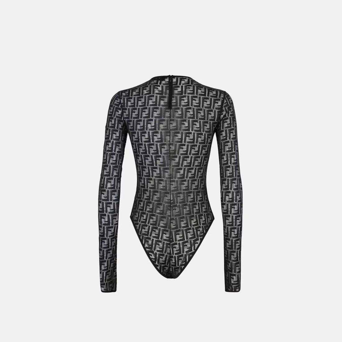 Body In Lace With Long Sleeves